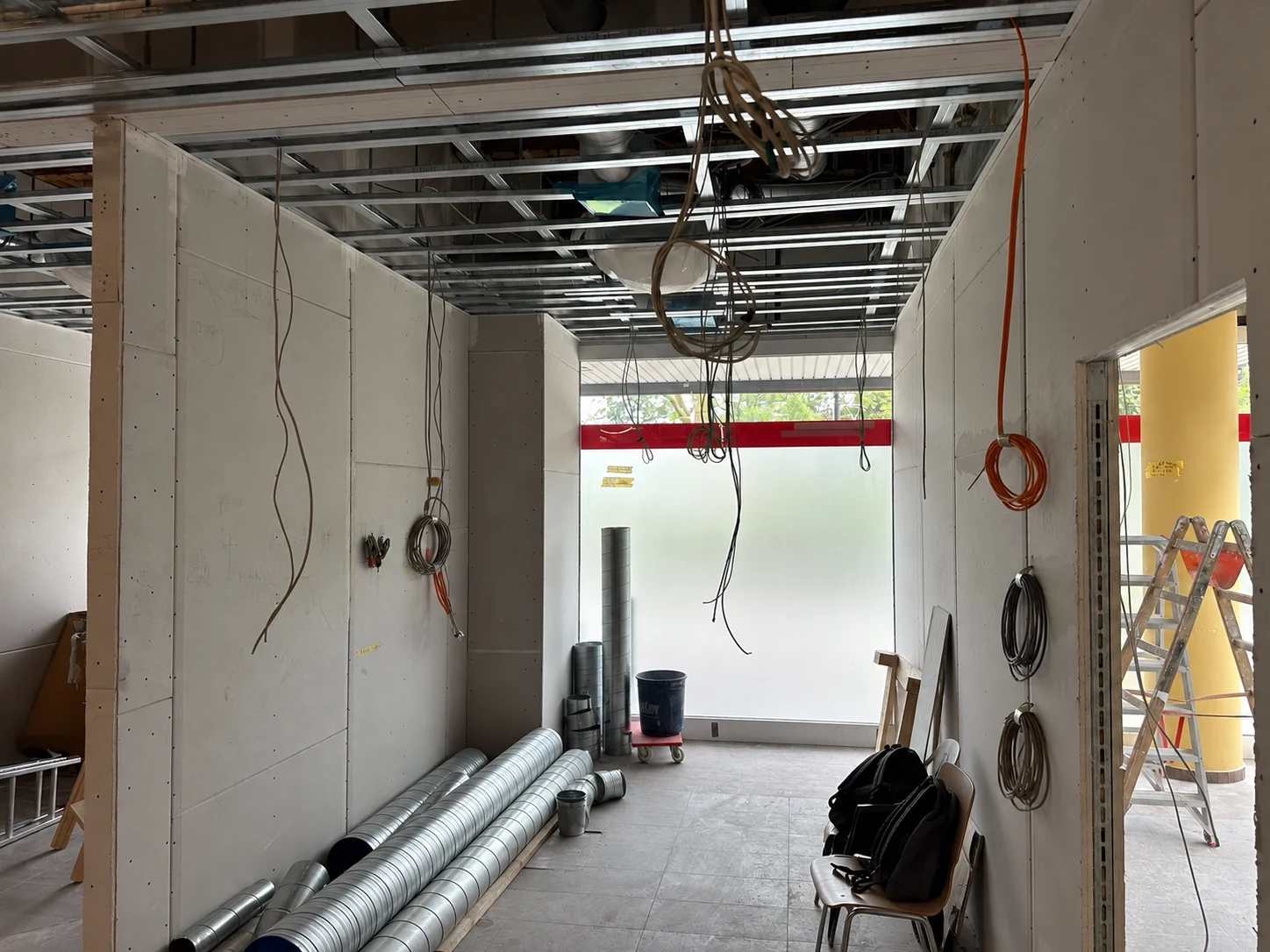 Deckenaufbau und Innenausbau
