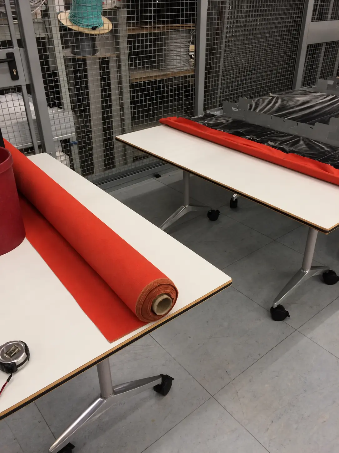 Kvadrat-Stoff Plot zur Verarbeitung für die Schallschutzwände